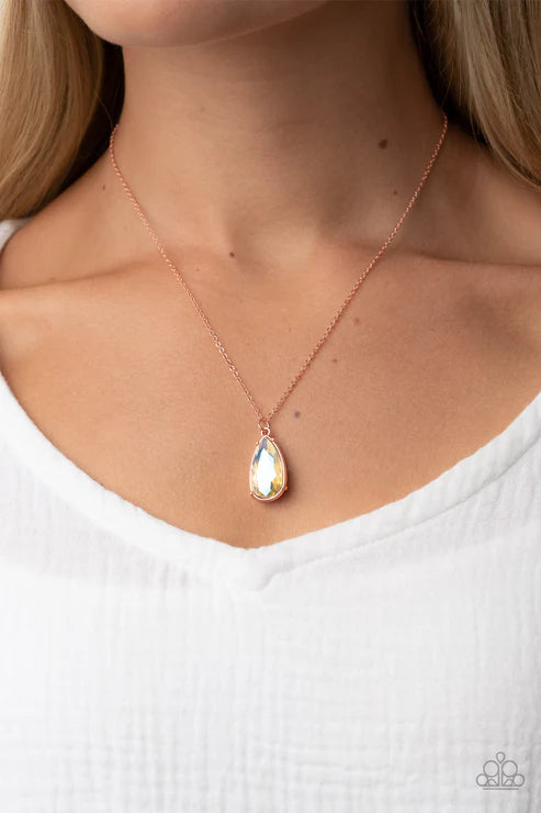 Paparazzi - Interstellar Royal - Copper Necklace
