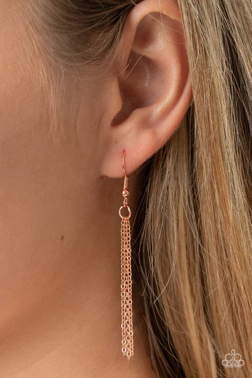 Paparazzi - Interstellar Royal - Copper Necklace
