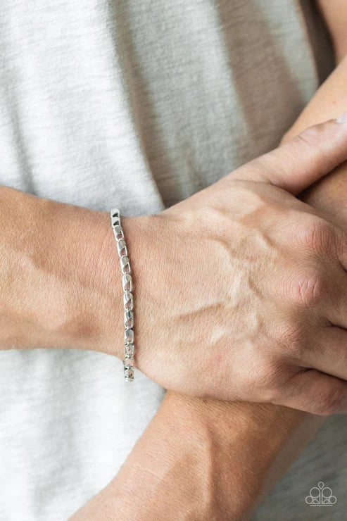 Paparazzi - K.O. - Silver Bracelet