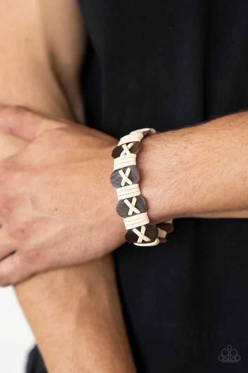 Paparazzi - Macho Maverick - Brown Bracelet