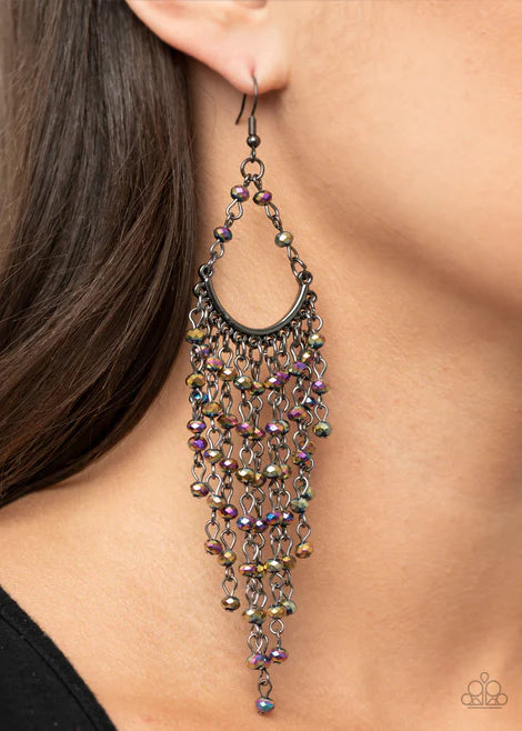 Paparazzi - Metro Confetti - Multi Earrings