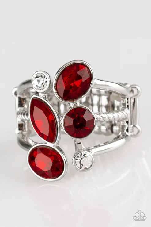 Paparazzi - Metro Mingle - Red Ring
