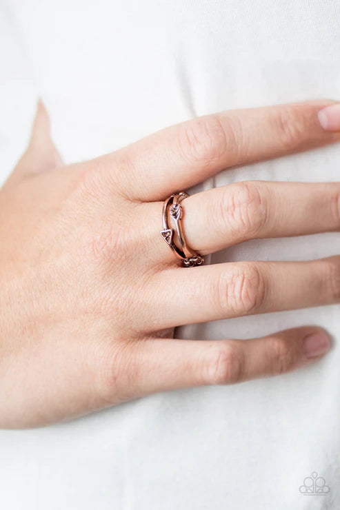 Paparazzi - My Aim Is True - Copper Ring