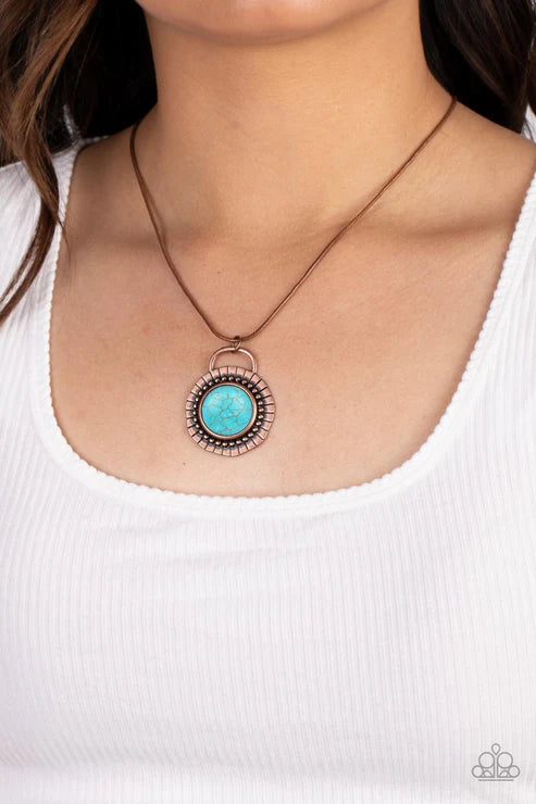 Paparazzi - New Age Nomad - Copper Necklace