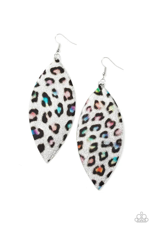 Paparazzi - Once a CHEETAH, Always a CHEETAH - Multi Earrings