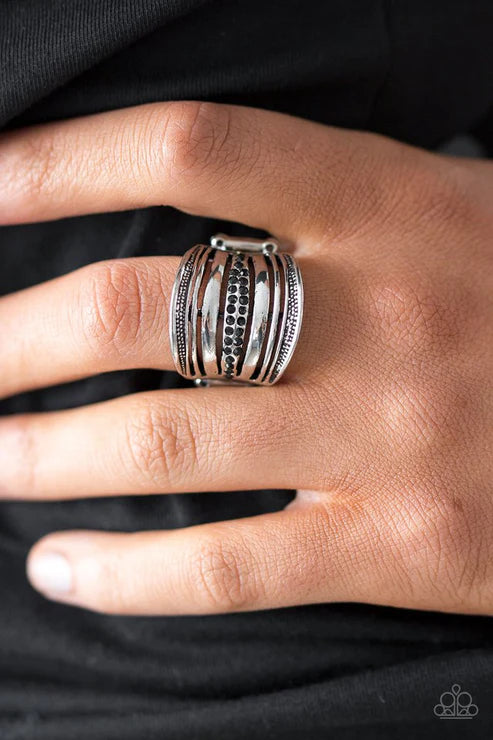 Paparazzi - Paramount Shimmer - Black Ring
