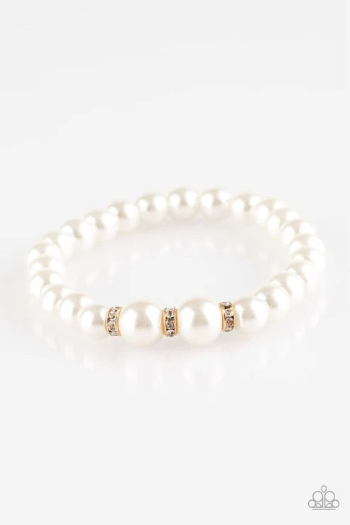 Paparazzi - Radiantly Royal - Gold Bracelet