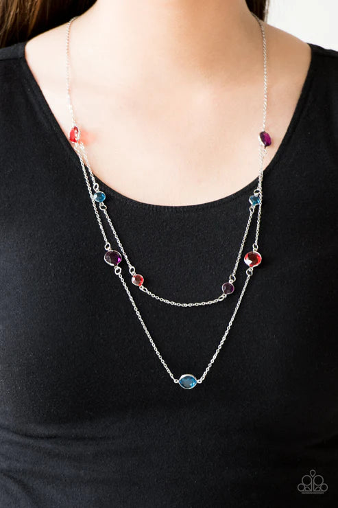 Paparazzi - Raise Your Glass - Multi Necklace