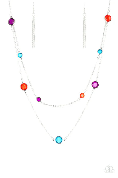Paparazzi - Raise Your Glass - Multi Necklace