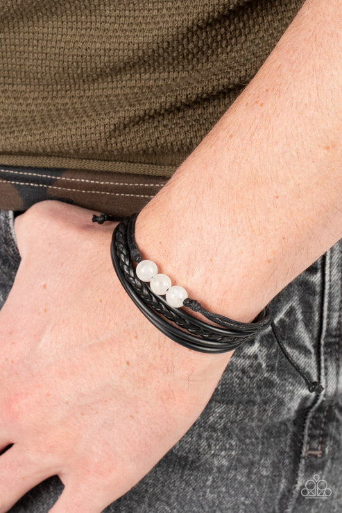 Paparazzi - Rest Easy - White Bracelet