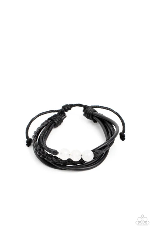 Paparazzi - Rest Easy - White Bracelet