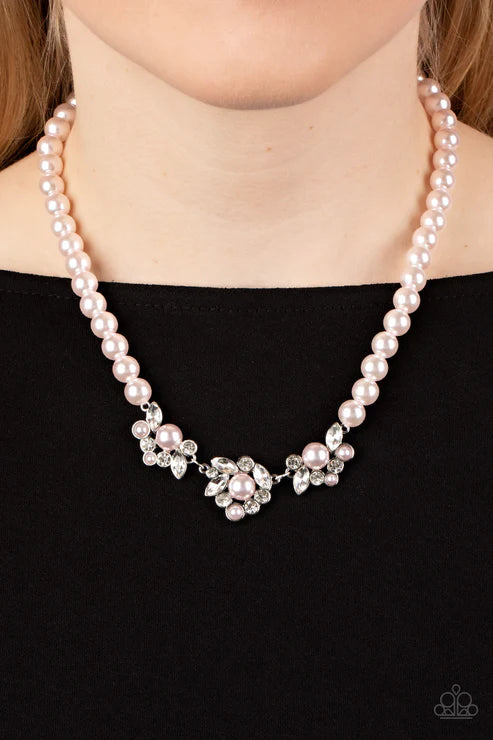 Paparazzi - Royal Renditions - Pink Necklace