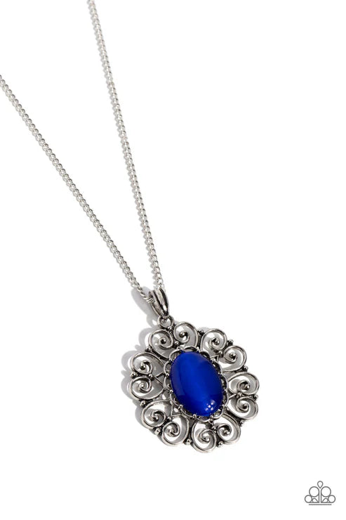 Paparazzi - Sentimental Sabbatical - Blue Necklace