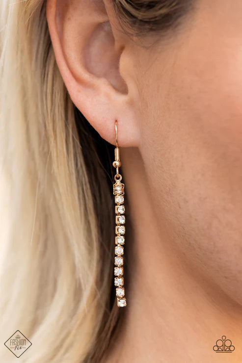 Paparazzi - Stellar Crescendo - Gold Necklace