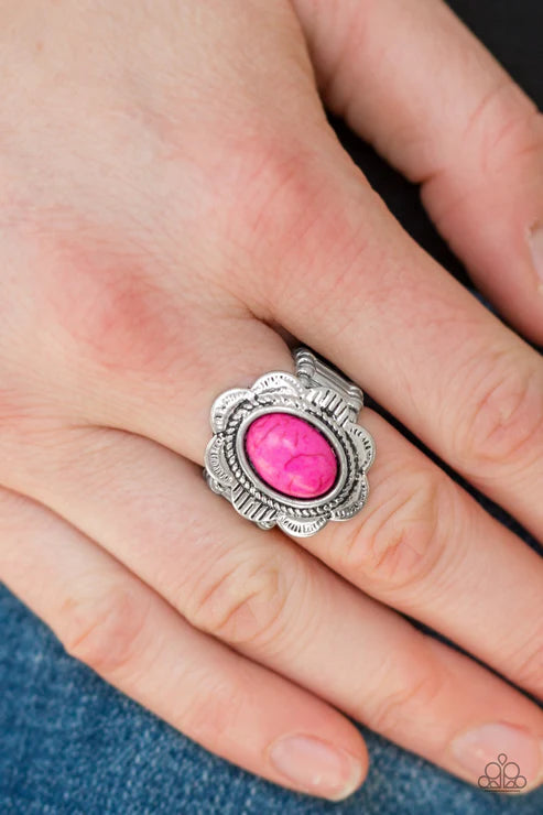 Paparazzi - Summer Paradise - Pink Ring