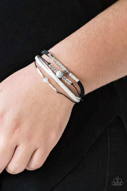 Paparazzi - Take a SPACEWALK - Black Bracelet