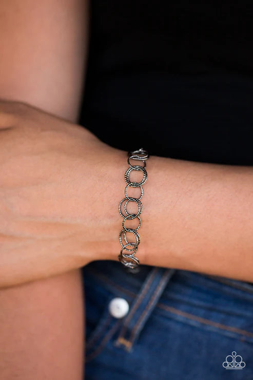 Paparazzi - Team RINGLEADER - Black Bracelet