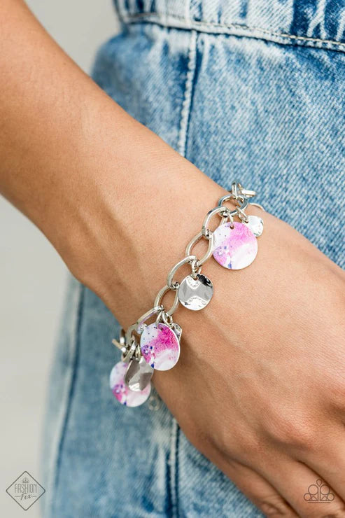 Paparazzi - Teasingly Tie Dye - Multi Bracelet