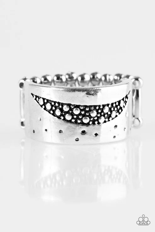 Paparazzi - Texture Trip - Silver Ring