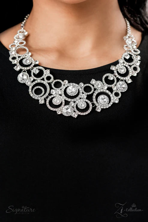 Paparazzi - The Jennifer - White Necklace Zi Collection