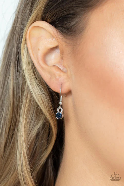 Paparazzi - Throwing Shades - Blue Necklace