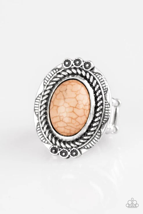 Paparazzi - Tumblin Tumbleweeds - Brown Ring